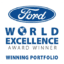 ford world excellence winning portfolio award